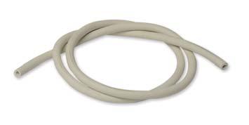 1 Used for laboratory applications requiring liquid or low-pressure gas transfer and for connecting laboratory assemblies. 2 Made of natural white rubber.