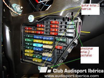 Instalación luces Warning en puertas - Electricidad Audi A4 B8 - Audisport  Iberica