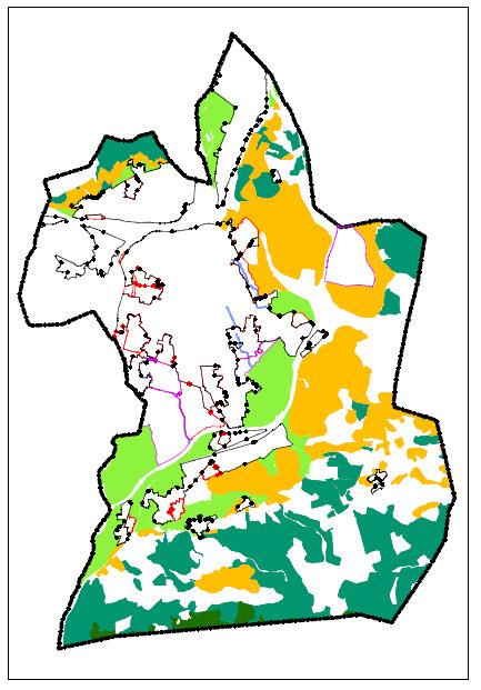 Tal y como indican diferentes estudios, el aprovechamiento forestal de la comarca del Besaya se encuentra por debajo del umbral de aprovechamiento