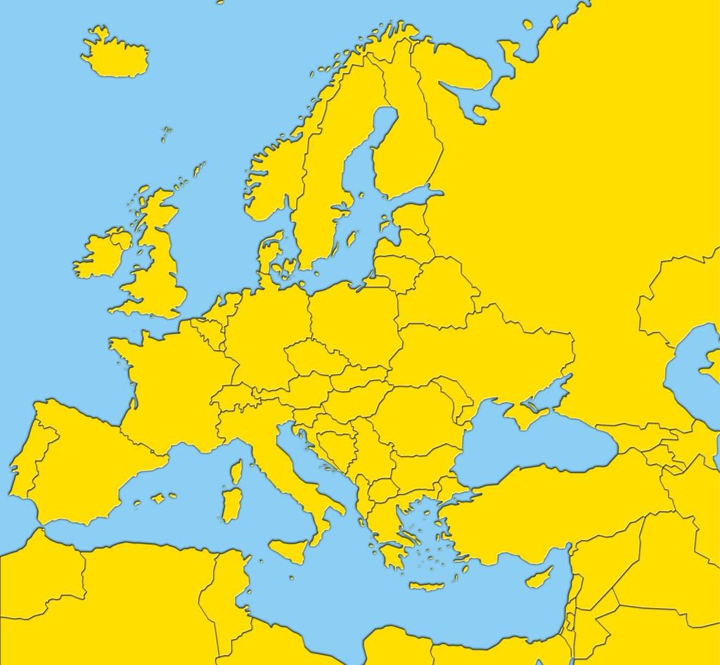 Pago por uso de infraestructuras en Europa Países con Euroviñeta en vigor Países con