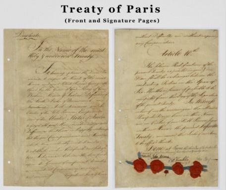 CONSECUENCIAS DE LA GUERRA Tratado de París Tratado entre Gran Bretaña y la nueva nación de América del Norte para poner