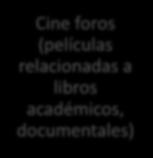Recomendaciones en Temas de trabajo para los voluntarios en Docencia Cine foros (películas relacionadas a