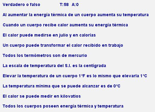 Para practicar 1. Calor y temperatura Cuestionario "Calor y temperatura" Ejercicios numéricos "Calor y temperatura" En un termómetro vemos la temperatura 83 ºC.
