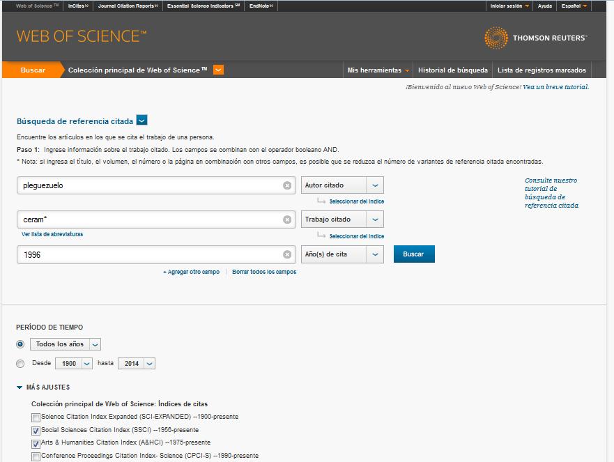 WEB OF SCIENCE (WOS)