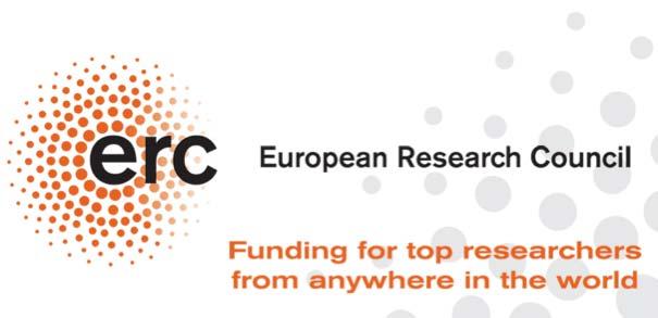 2.- Convocatorias de la ERC European Research Council Financia proyectos de investigación promovidos por el investigador (aumento de la competitividad atrayendo y conservando