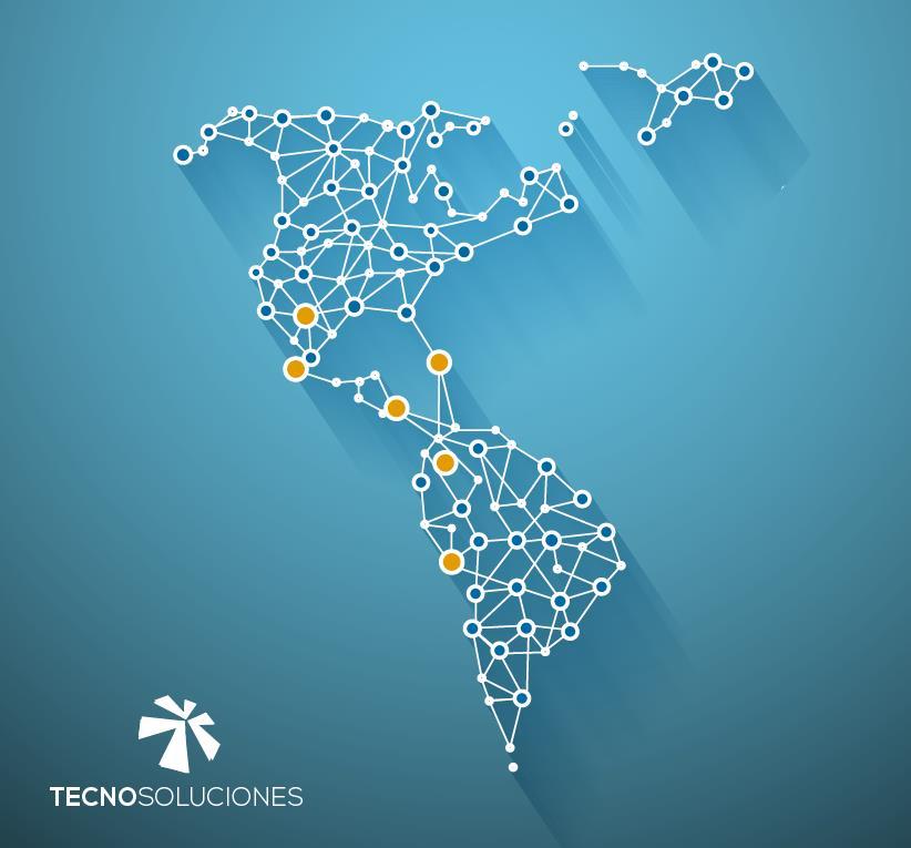 Sobre la empresa 2 Tecnosoluciones Integrales Inició sus servicios en Costa Rica desde el año 2005 y a partir del 2008 para la región Centroamericana y el Caribe, logrando expandirse en el transcurso