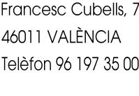160 Km 16,3, polígono industrial Vilafamés I, en Vilafamés (Castellón), inscrita en el Registro de Instalaciones de la Comunitat Valenciana con el número 018/AAI/CV.
