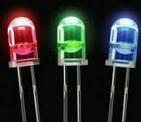 de 5K, 10K y 50K 48 Diodos LED Diodo LED de 5mm de colores rojo, amarillo, verde y azul brillantes en paquetes de 100 unidades para cada color 4 321115 03 Diodos
