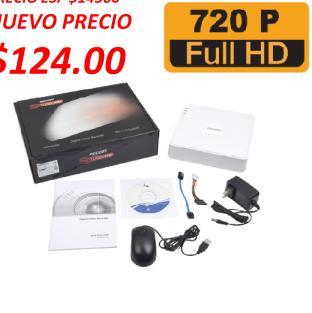 HD 720P y 1080p 2 Canal IP H.