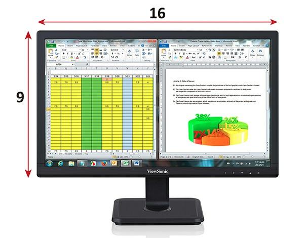 Este monitor, con relación de aspecto 16:9 y resolución nativa de 1366x768, está diseñado para la multitarea y para mejorar la productividad en distintas aplicaciones.