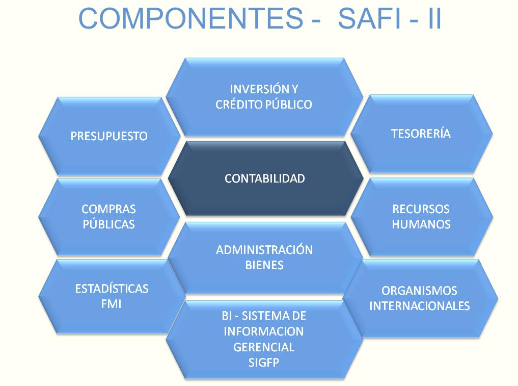 Componentes del Nuevo Modelo del SAFI Enfoque por