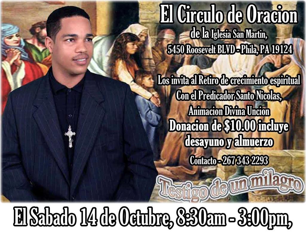 EVENTO PARROQUIALE / PARROCHIAL EVENT OTROS EVENTOS / OTHER EVENTS This event will be in English