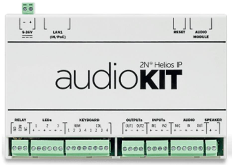 Helios IP Audio KIT Helios IP Video KIT Es un intercomunicador OEM para ser integrado en diferentes dispositivos, tiene comunicación audio, vigilancia y