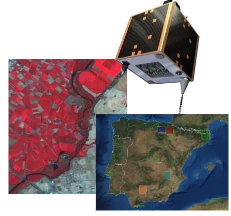 HERRAMIENTAS DE ASESORAMIENTO: HAD + NUEVAS TECNOLOGÍAS l14 TELEDETECCIÓN. Imágenes de satélites Soporte imágenes DEIMOS (20 m pixel).