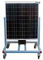 Estructura de aluminio. FVP96. Panel fotovoltaico de 96W. Potencia máxima: 96 W.
