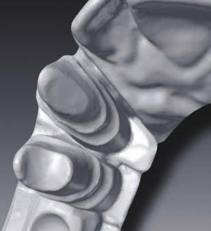 Elite Rock es un yeso extraduro con elevada resistencia a la compresión, recomendado para realizar modelos máster en prótesis fija.