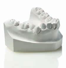 Elite Ortho Yeso tipo 3 para modelos de ortodoncia Preparación de modelos / Modelos en yeso Elite Ortho es un yeso específico para modelos de ortodoncia, blanco brillante.