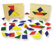 Ref. 7015/ 16162 MOSAICO - Con estas 68 piezas puedes crear composiciones geométricas. - Desarrollo de la percepción.