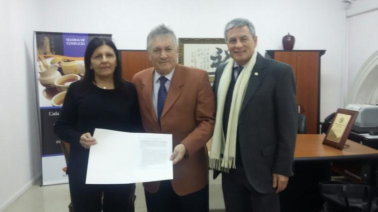 Firma de convenio con la Fundación Ninawa Daher A partir de gestiones realizadas en la secretaría de Relaciones Internacionales, se firmó un acuerdo específico entre la Facultad de Ciencias