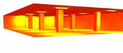 100 3AÑOS (A) Niveles lumínicos Simulación real L U M I N A R I A E S TA N C A 8 4 0 Luminaria estanca para iluminación de parkings y zonas industriales (B) Consumo: 1200mm 40W; 00mm 59W Flujo