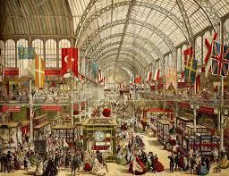la Gran Exposición Internacional de Londres de 1851 La primera exposición en donde se presentaron al gran público productos industriales, muchos de los cuales