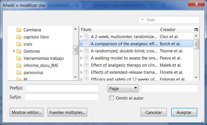 La barra de herramientas de Zotero para citar en Word se nos instalará en la pestaña Zotero.