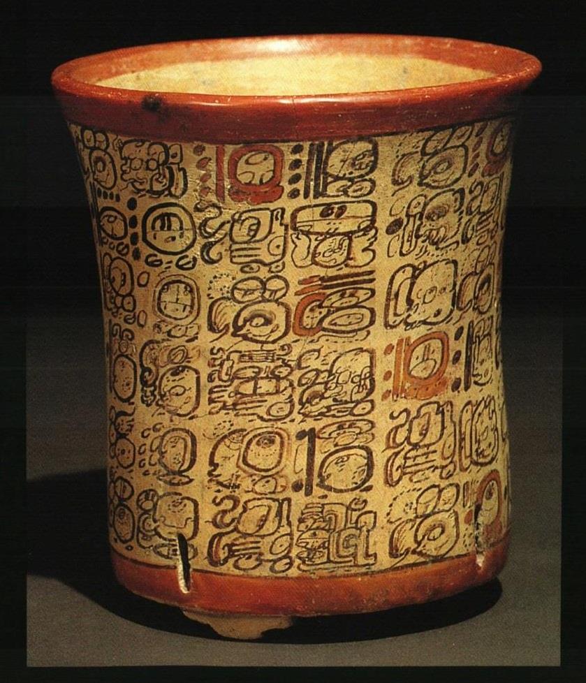 Figura 20: Vaso mejor conservado del siglo octavo de la "Dinastía
