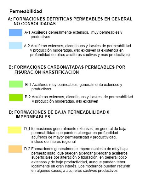 Figura 7: Tipos de acuíferos en el término municipal de Campo de Criptana. Fuente: SIASESPAÑA. IGME, 2008. 3.3 NIVELES PIEZOMETRICO.
