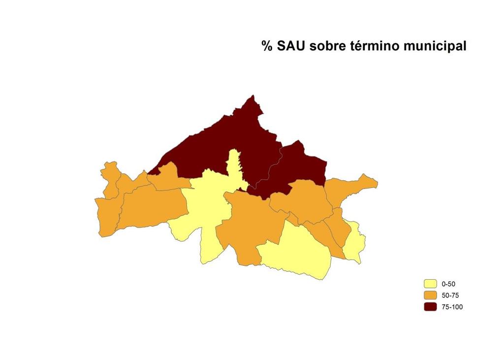disminuido un 12,74 % desde 1999. En España y Extremadura se constata, el mismo comportamiento, descenso de la SAU. Fuente: Censos Agrarios 1999 y 2009. Tendencia: Negativa. 9.3. Superficie protegida.