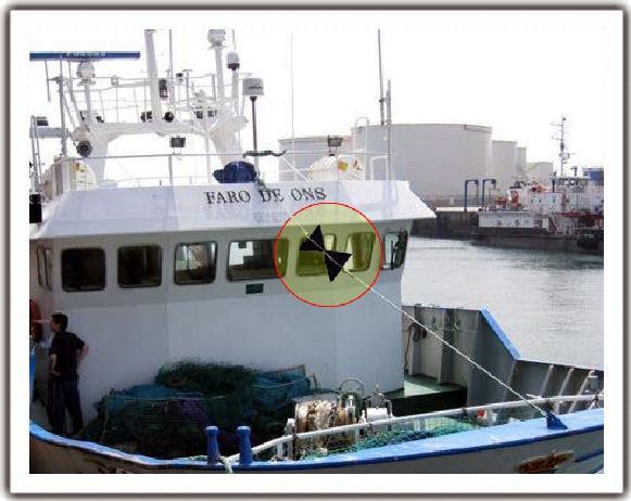 INFORME TÉCNICO S-27/2012 I nvestigación del abordaje entre el buque mercante OLIVIA y el buque pesquero FARO DE ONS a 11,4 millas al NNE de Cabo Lastres (Asturias) el 8 de abril de 2011 9 Estudio de