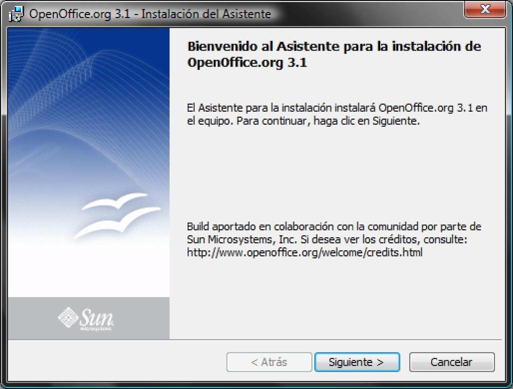 Una vez descomprimido nos mostrala la pantalla de instalación: 2009-03-04 Persistencia con Spring 2009-02-26 Vistas materializadas 2009-02-03 Instalación de MySQL 5.