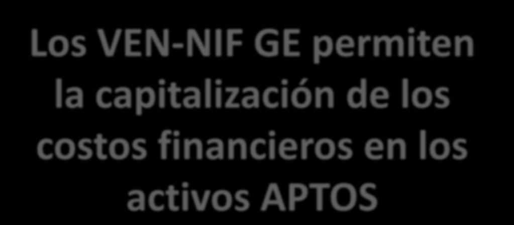 Comunicado de la FCCPV a la SUNDDE Diferencias entre los VEN-NIF y la Providencia 003/2014: 2.
