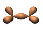 En 1874, Van't Hoff y LeBel, indicaron que "el carbono tetravalente posee sus cuatro orbitales (y por tanto sus cuatro enlaces), equivalentes y dispuestos según las direcciones de los vértices de un