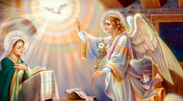 El ángel le respondió: El Espíritu Santo vendrá
