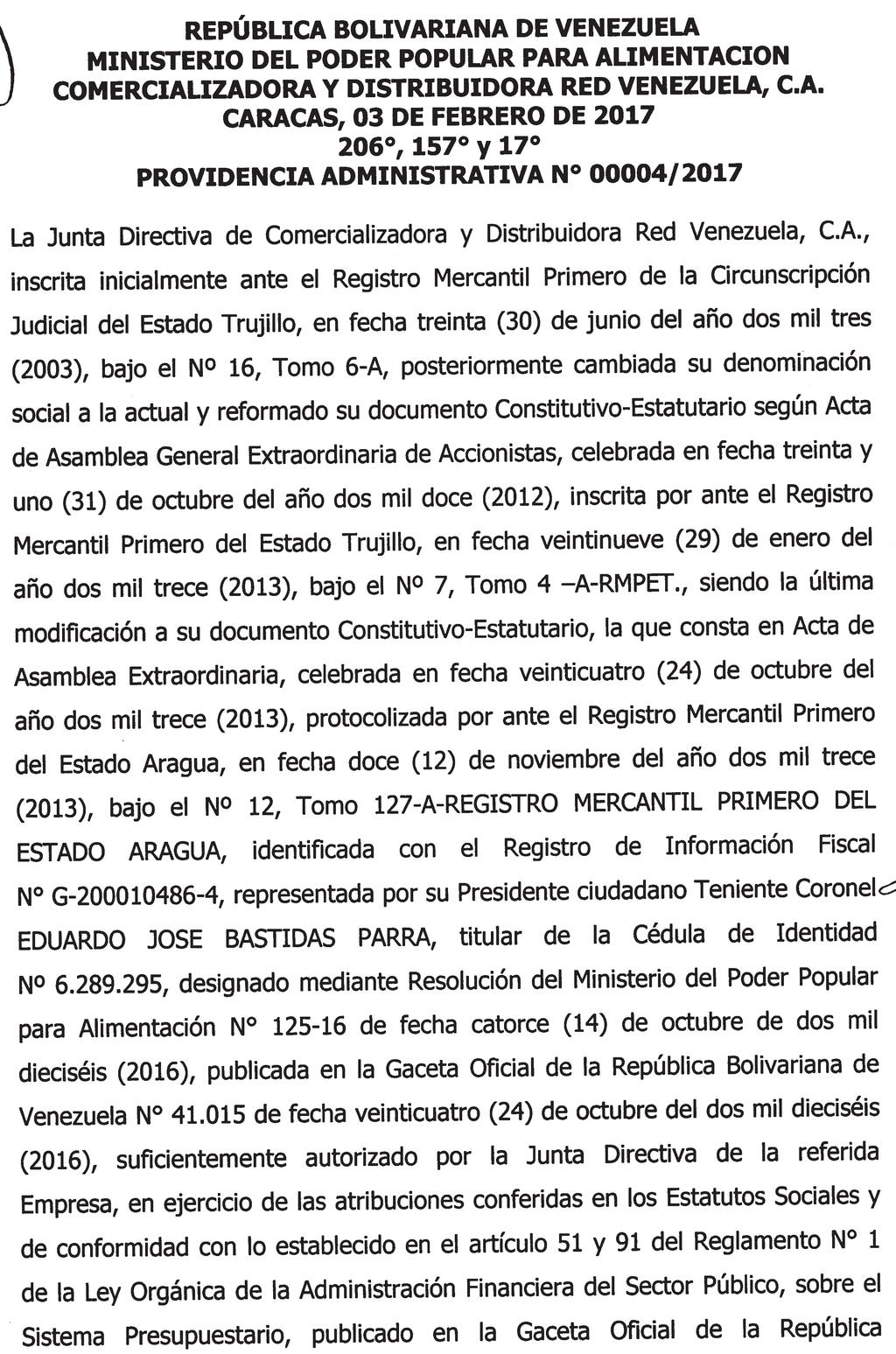 437.318 GACETA OFICIAL DE LA REPÚBLICA BOLIVARIANA DE