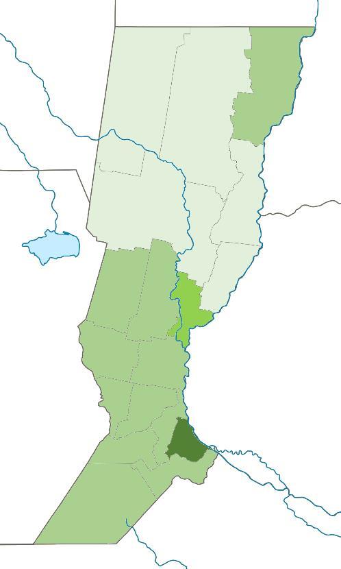 Estructura Demográfica de Santa Fe Población Densidad 3,2 millones de habitantes 24,1 habitantes por Km 2 Departamento Capital Proporción de la población provincial: 16,3% Densidad: 171 personas por