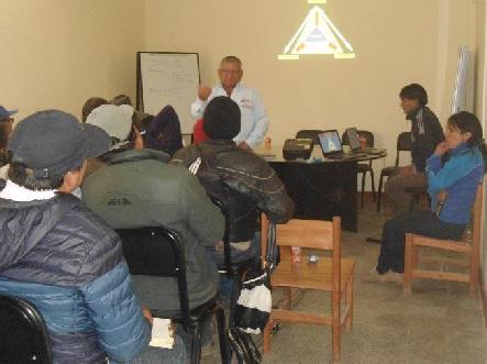 - Se realizó el Curso de Capacitación en el Auditórium de la Agencia Agraria Daniel Carrión sobre El Cultivo de la Quinua, en