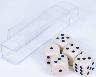 Cubilete dados póker Cubilete de plástico de 80 mm de altura x 65 mm de