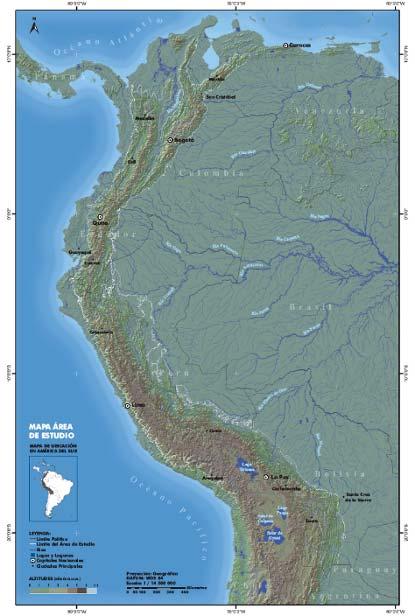 Andes Tropicales 11 N 24 S ~ 4.000 Km de N-SN ~ 1 540.000 km2 ~ 20 MY personas Región n de mayor riqueza y diversidad biológica en la Tierra.