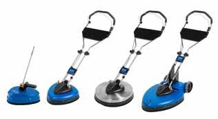 HydroScrub - una gama de limpiadores de suelos.