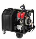 eunited Las MH PE / DE son una amplia gama de hidrolimpiadoras de agua caliente impulsadas por gasolina para uso profesional.