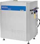 SH SOLAR G - Agua caliente estacionaria Menores costes de combustible y mantenimiento Bomba de latón Tecnología de control de expansión con PLC, personalización mediante opciones Unidades de sistema