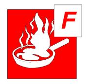 Clase F Derivados de la utilización de ingredientes para cocinar (aceites y grasas vegetales o animales) en los aparatos de cocina.