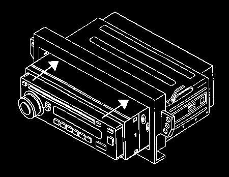 (Figura B) Nota: El espaciador incluido con este kit puede utilizarse entre el radio y la reja DIN para vehículos con cavidades de radio de menor