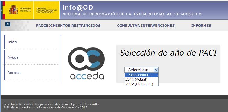 5. PROCEDIMIENTO DE REGISTRO DE INTERVENCIONES INFO@OD 5.1. Registro de intervenciones Info@OD.