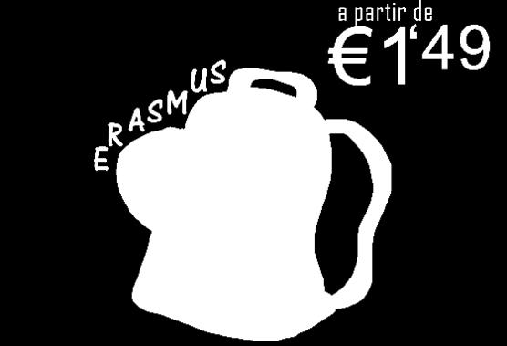 4 Los estudiantes que participan en el Erasmus quieren comprar mochilas para las personas implicadas en el proyecto, que son entre 110 y 130 personas.