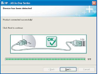 b Haga doble clic en el icono HP All-in-One Installer. c Asegúrese de completar todas las pantallas, incluido el asistente de instalación. Enhorabuena.