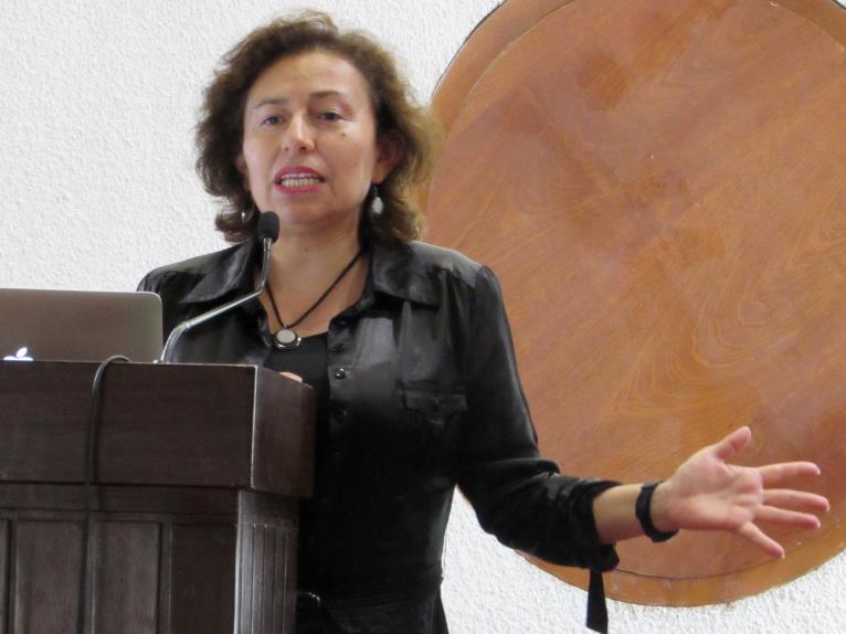 Doctora Raquel Yrigoyen Fajardo, miembro del IIDS / Créditos: Isabel López Meza (IIDS/IILS) Primer bloque.