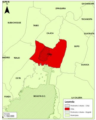 Municipio Chía! Área total municipio: 7.907 Hectáreas! Área urbana: 608 Hectáreas! Área rural: 7.299 Hectáreas! Población DANE 2016: 129.