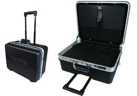 7,28 kg Maleta de herramientas Omega Carcasa antichoque ABS, color negro, sin dotacion. N art.